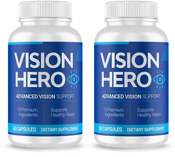 Vision Hero two bottle package