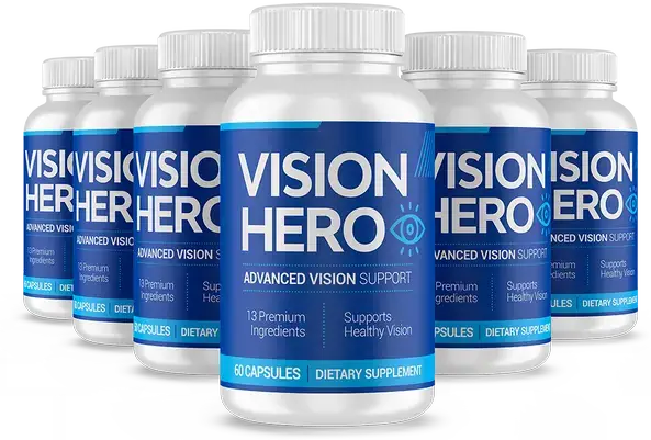 Vision Hero six bottle package