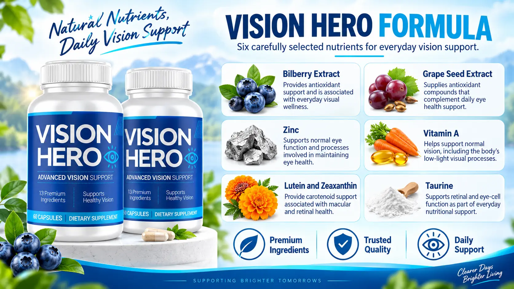 Vision Hero formula overview