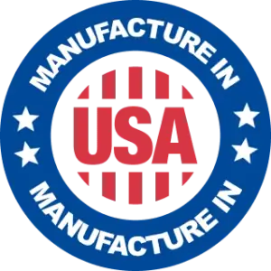 Manufactured in USA badge